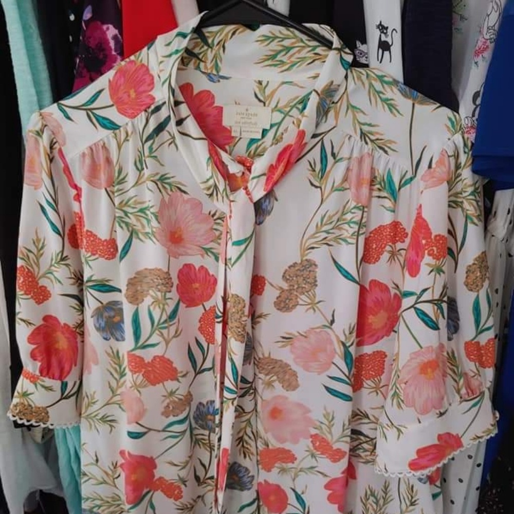 Kate Spade Floral Blouse